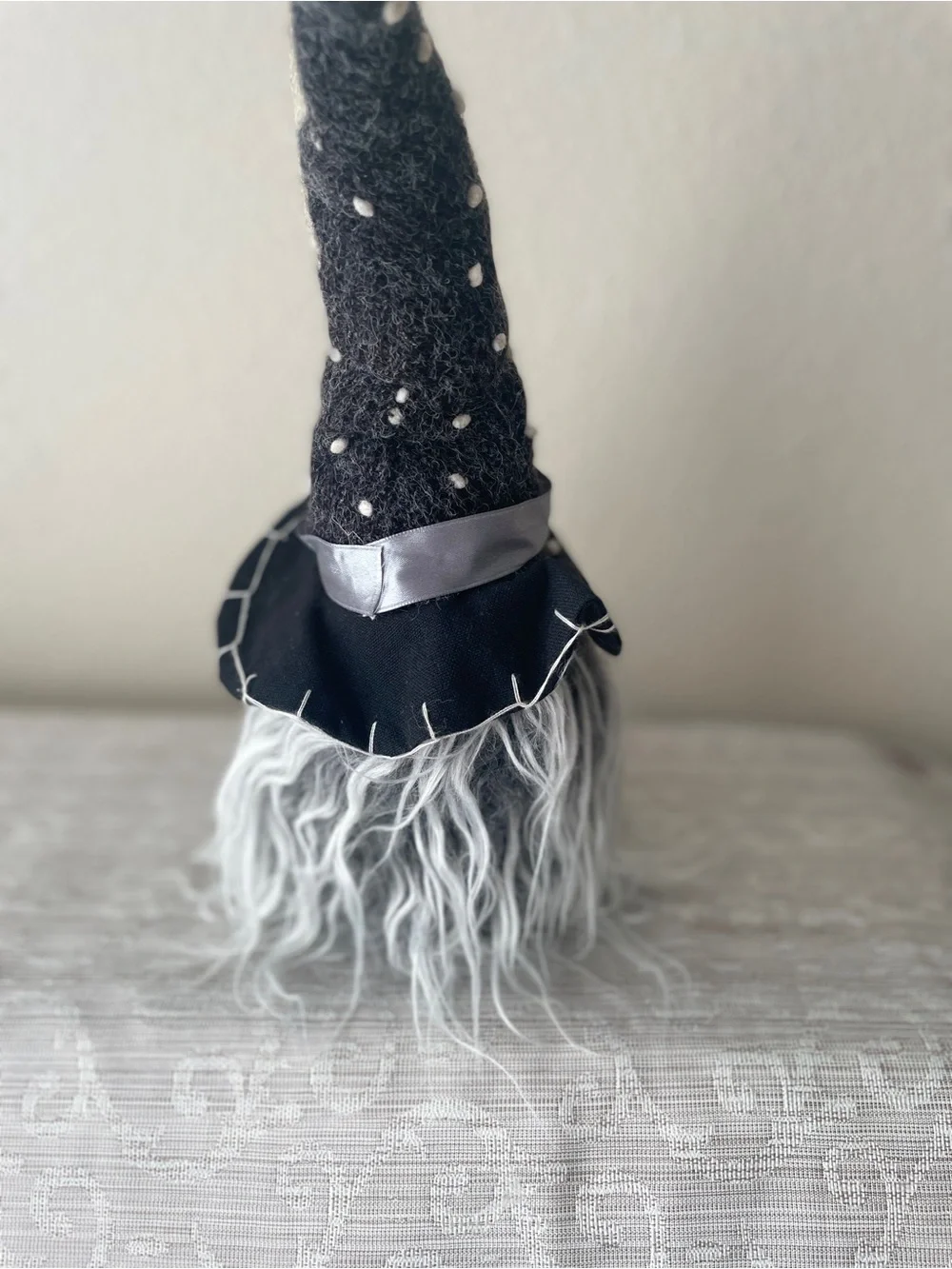 Halloween Gnome green nose 25” long